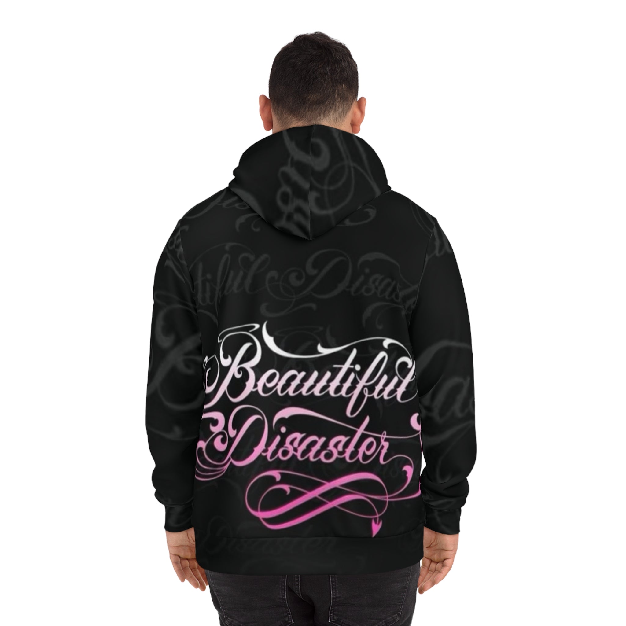 Perfectly Imperfect / Beautiful Disaster Hoodie — Feminine Goth Graphic Fashion Hoodie