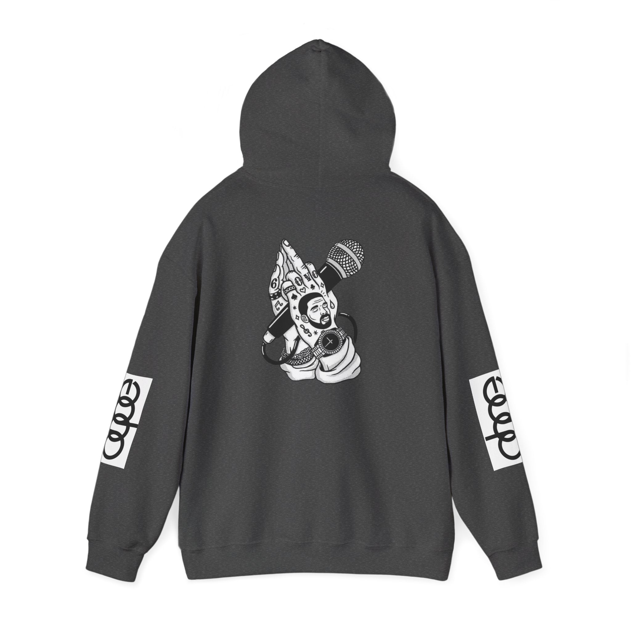 "In Glock We Trust" Cali Rich Hoodie — Streetwear Pistols Graphic Hoodie