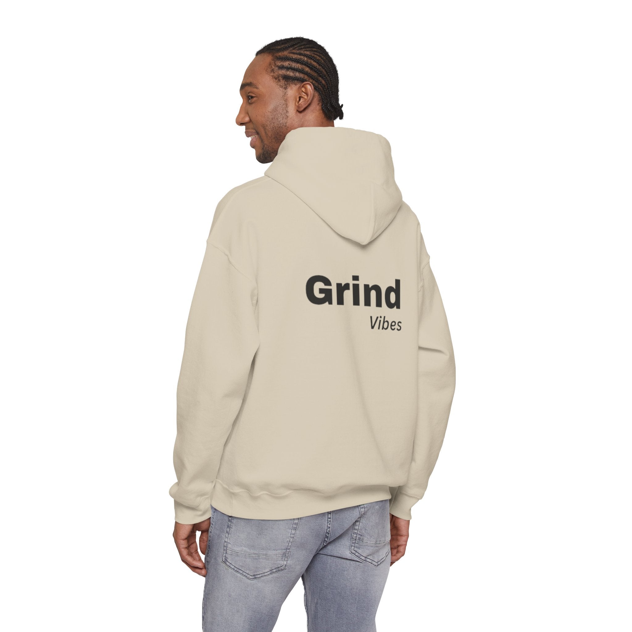 Cali Rich graphic "Grind Now Shine Later" Pullover Hoodie Unisex Heavy Hooded Sweatshirt Cali Rich Clothing