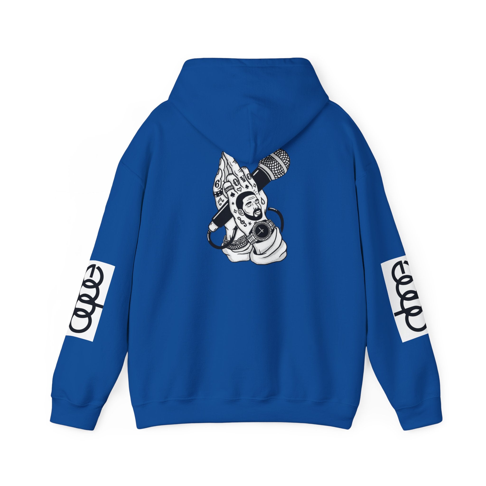 "In Glock We Trust" Cali Rich Hoodie — Streetwear Pistols Graphic Hoodie