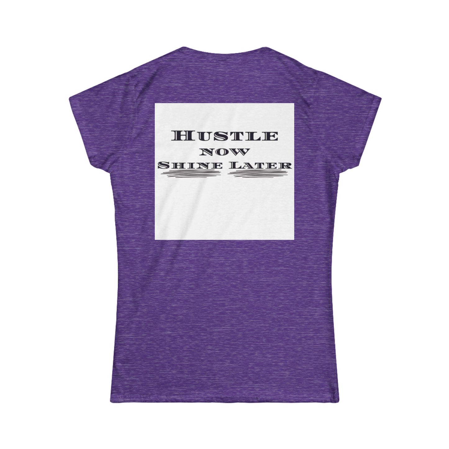 Cali Rich Womens shirt Hustle Now Shine Later Graphic Tee  Motivational Palm Tree Streetwear Shirt