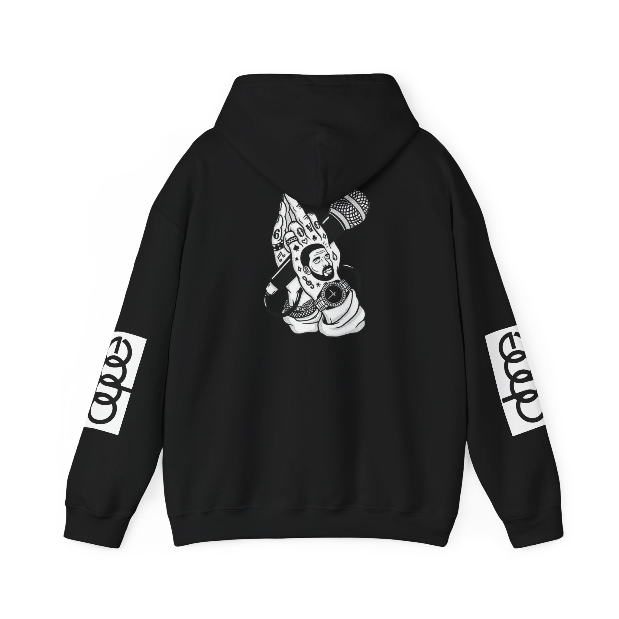 "In Glock We Trust" Cali Rich Hoodie — Streetwear Pistols Graphic Hoodie