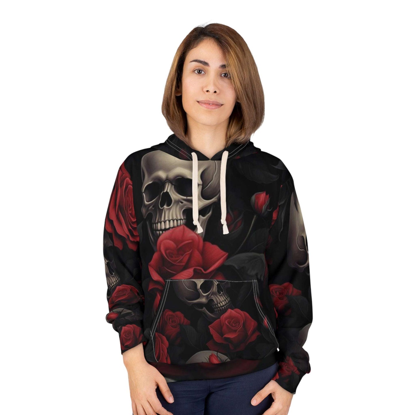 Skull and Roses Hoodie