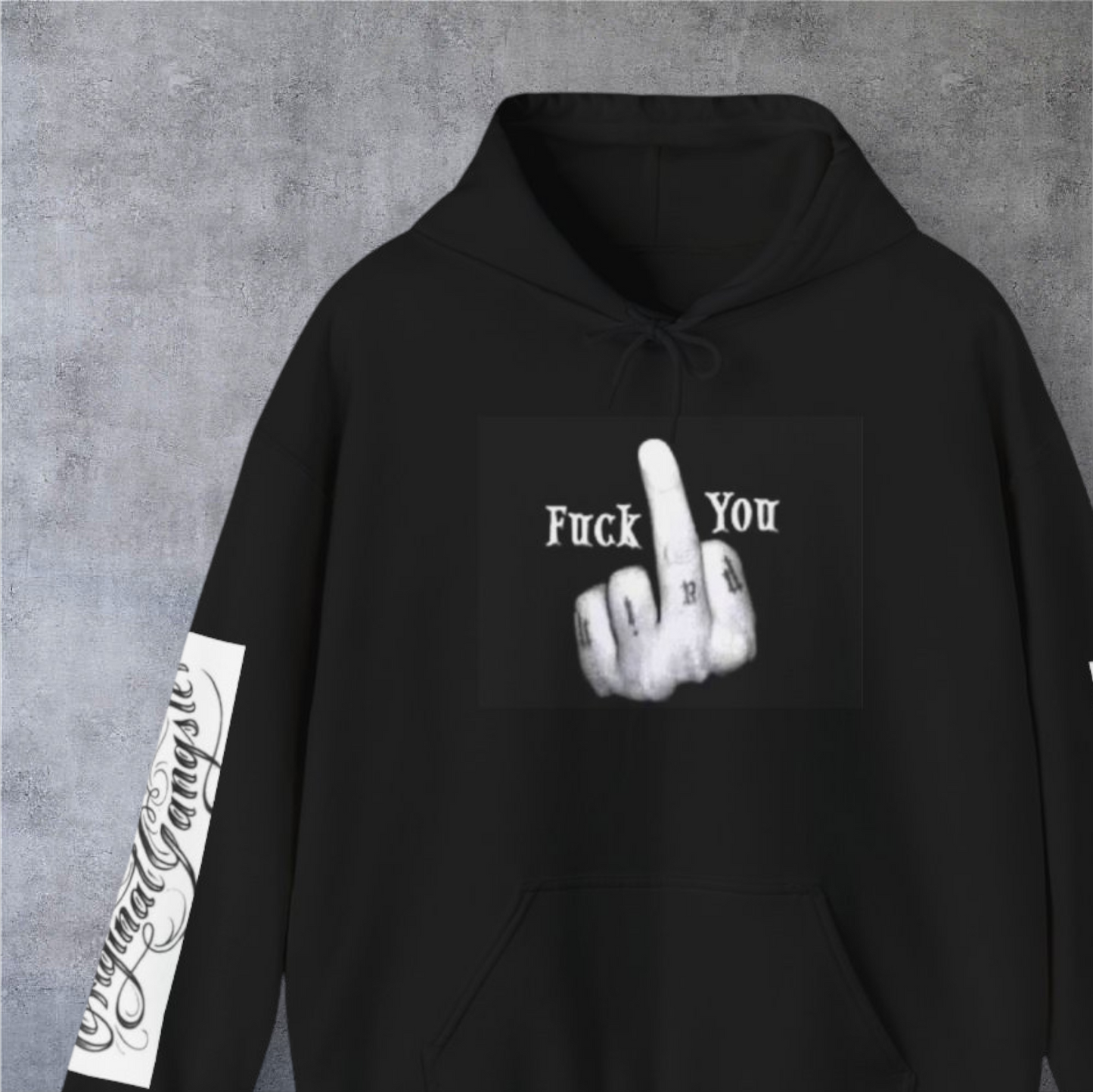 Street Raised ‘Fuck You’ Hoodie — Bold Urban Attitude Pullover