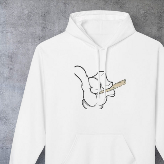 Hoodie — "I'm Blunt Because God Rolled Me That Way" Graphic Hoodie