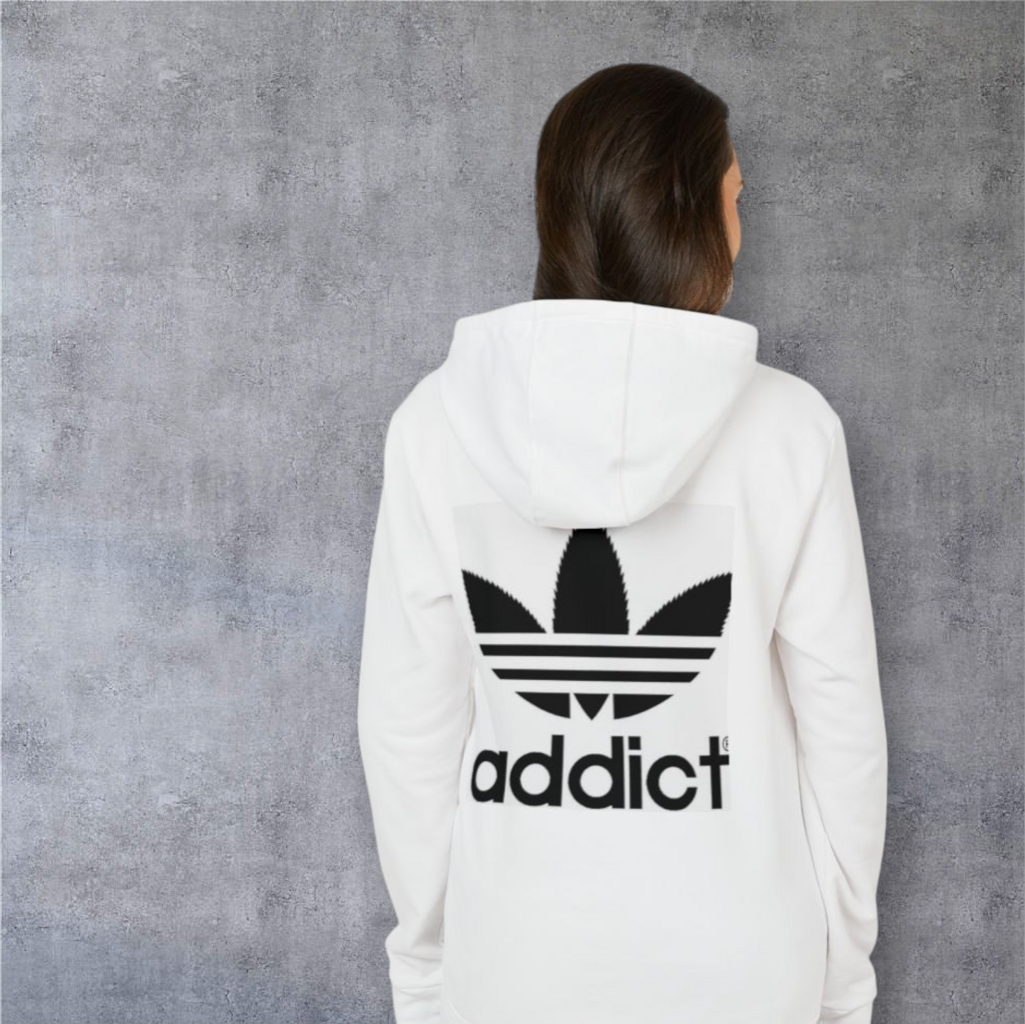 All Day I Dream About Sex Hoodie — Parody Adidas Fleece Sweatshirt