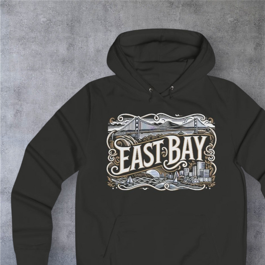 Cali Rich Girlie College Hoodie — Vintage East Bay Graphic Pullover