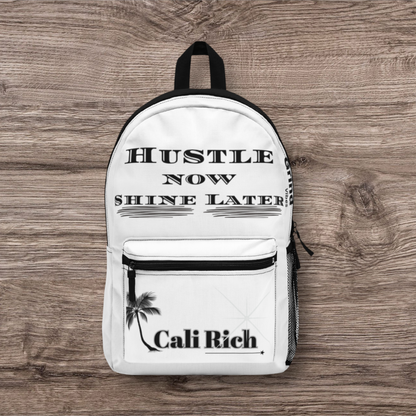 Backpack - Cali Rich "Grind Now Shine Later"  Grind Vibes Travel Bag