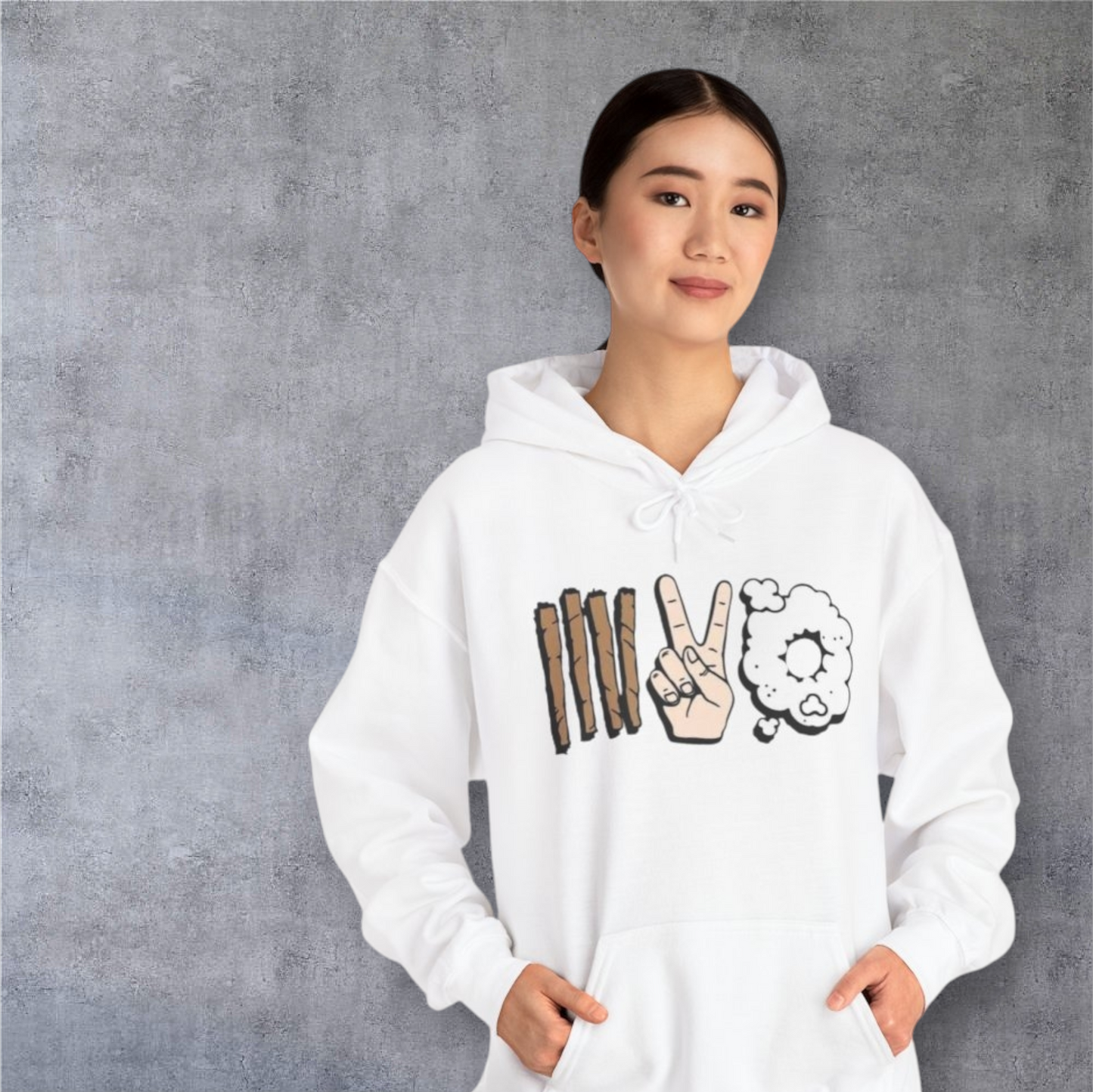Broccoli Peace Hoodie – Funny Veggie Graphic Sweatshirt