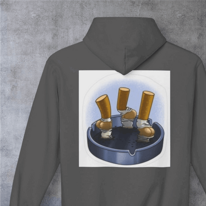 Gotta Tap Dat Ash Hoodie, Funny Unisex Fleece Sweatshirt, Chill Vibes Apparel, Perfect Gift for Smokers, Casual Style Hoodie
