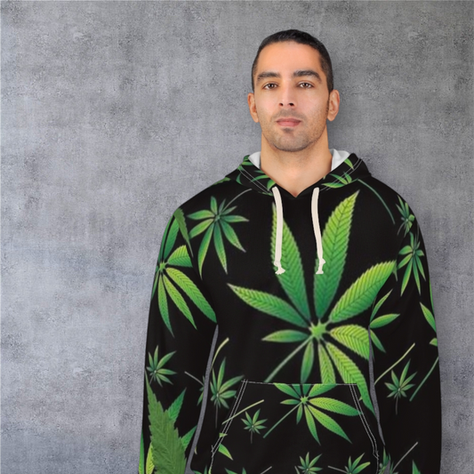 Marijuana Graphic Hoodie — Cannabis Leaf Pullover