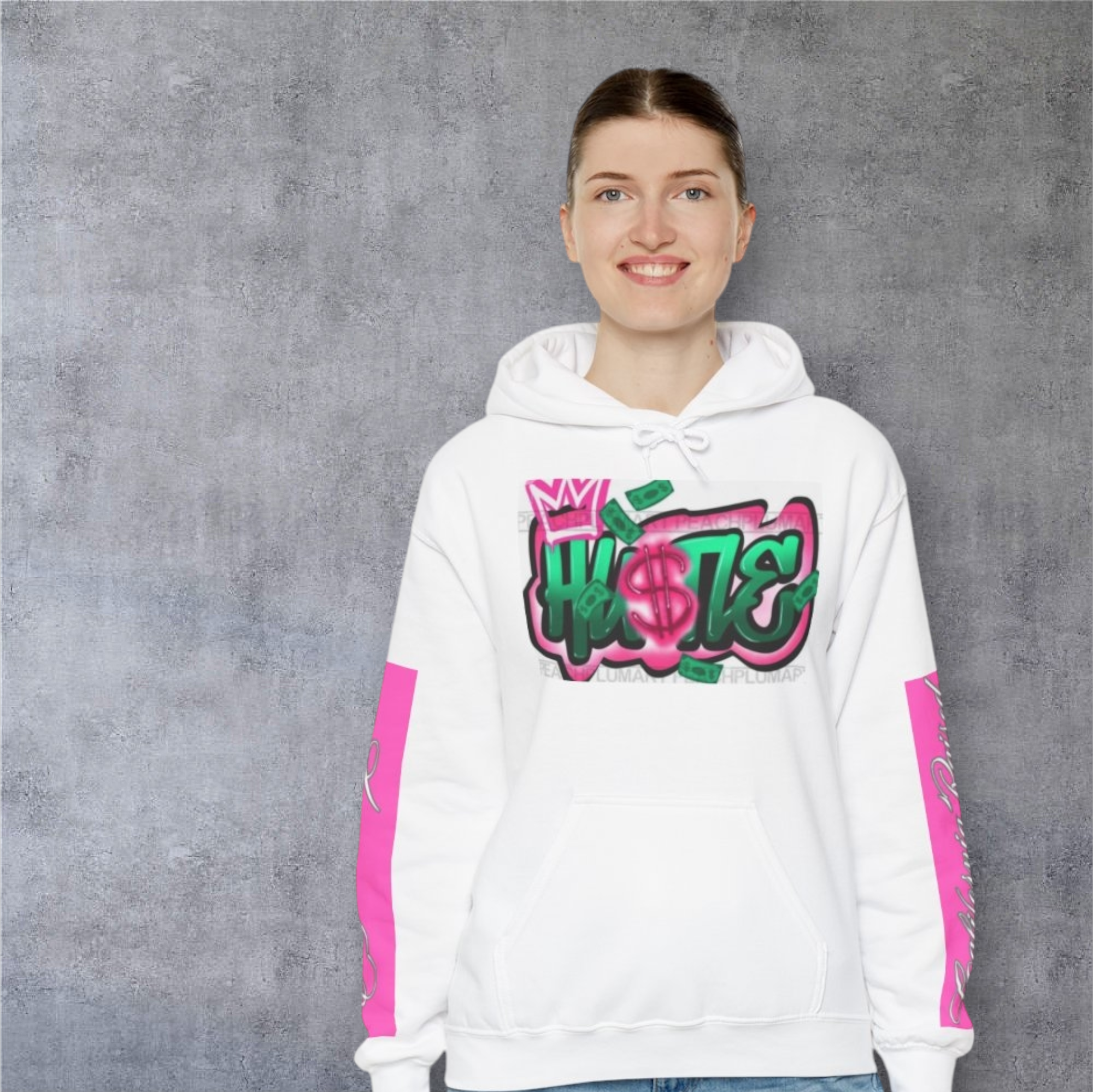 Hustle Hoodie — Motivational Pullover Sweatshirt