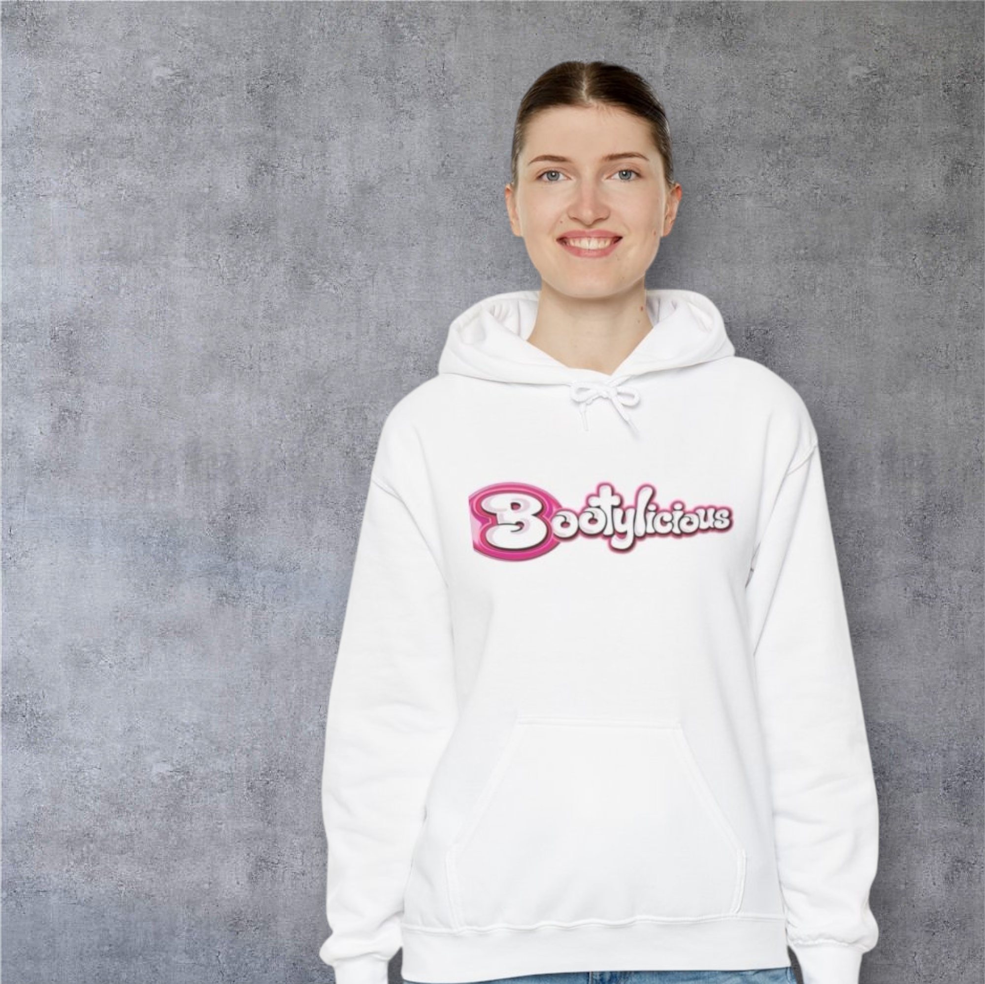 Cali Rich Bootylisious Hoodie Bootylicious Unisex Hooded Sweatshirt | Trendy Gift for Fun-Loving Souls | Cozy Fashion for Parties, Birthdays, or Everyday Wear