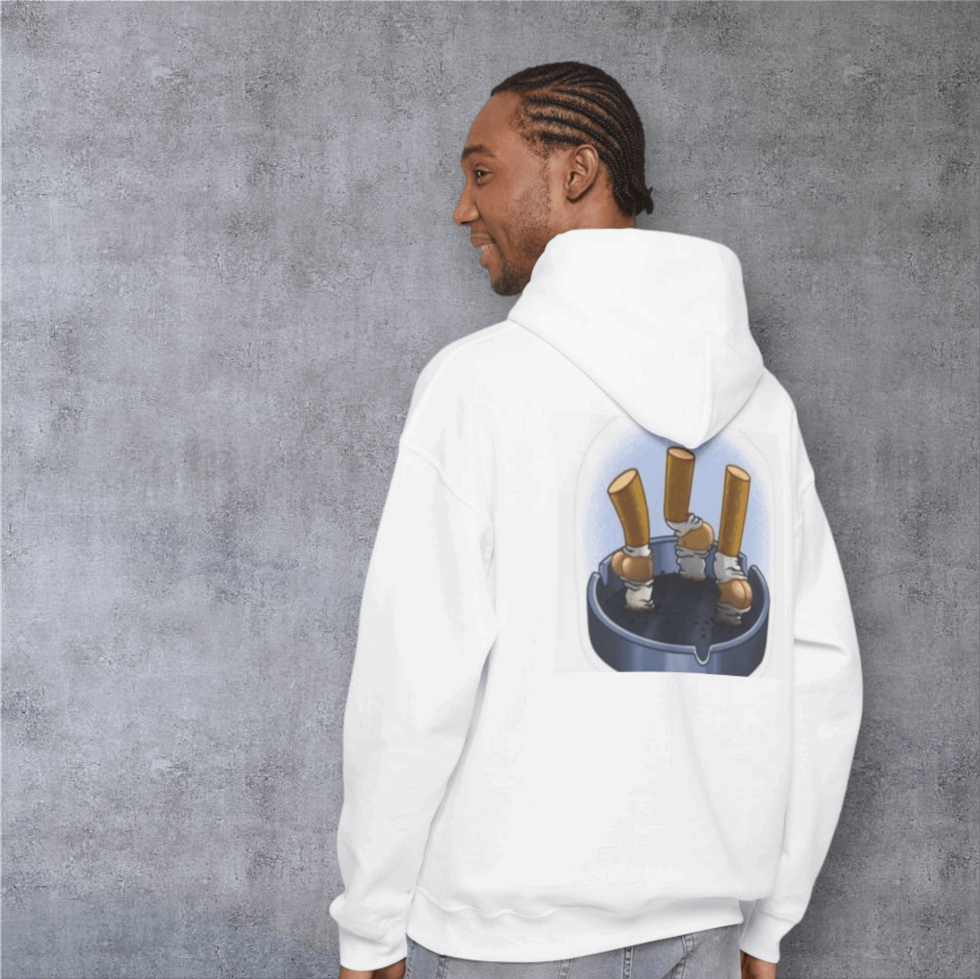 Gotta Tap Dat Ash Hoodie, Funny Unisex Fleece Sweatshirt, Chill Vibes Apparel, Perfect Gift for Smokers, Casual Style Hoodie