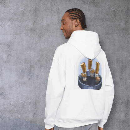 Gotta Tap Dat Ash Hoodie, Funny Unisex Fleece Sweatshirt, Chill Vibes Apparel, Perfect Gift for Smokers, Casual Style Hoodie