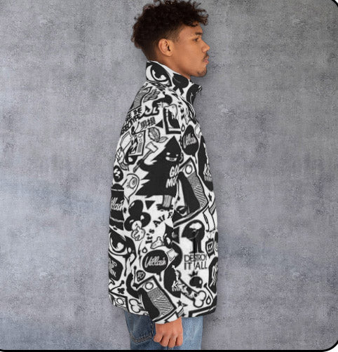 Men's Puffer Jacket (AOP)