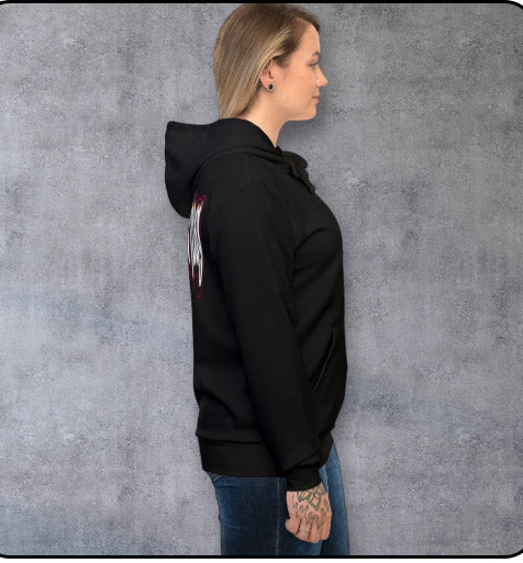 Dirtbag Graphic Hoodie — Bold Back Print Athletic Pullover