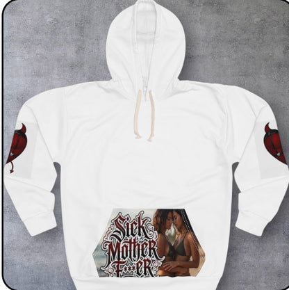 Dirty Waters Finest Hoodie — Graphic Streetwear Pullover with 'Sick Mother F***er' Art