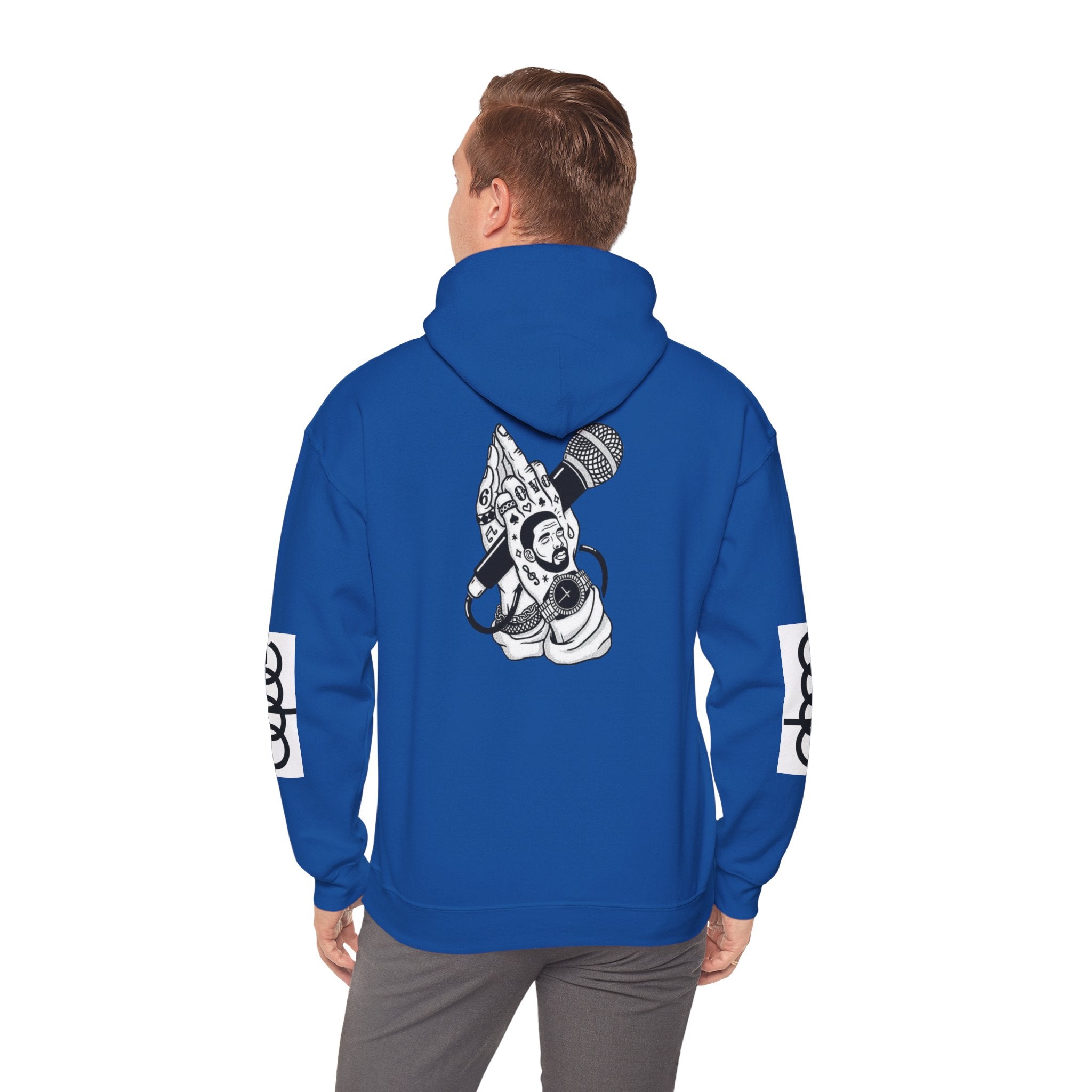 "In Glock We Trust" Cali Rich Hoodie — Streetwear Pistols Graphic Hoodie