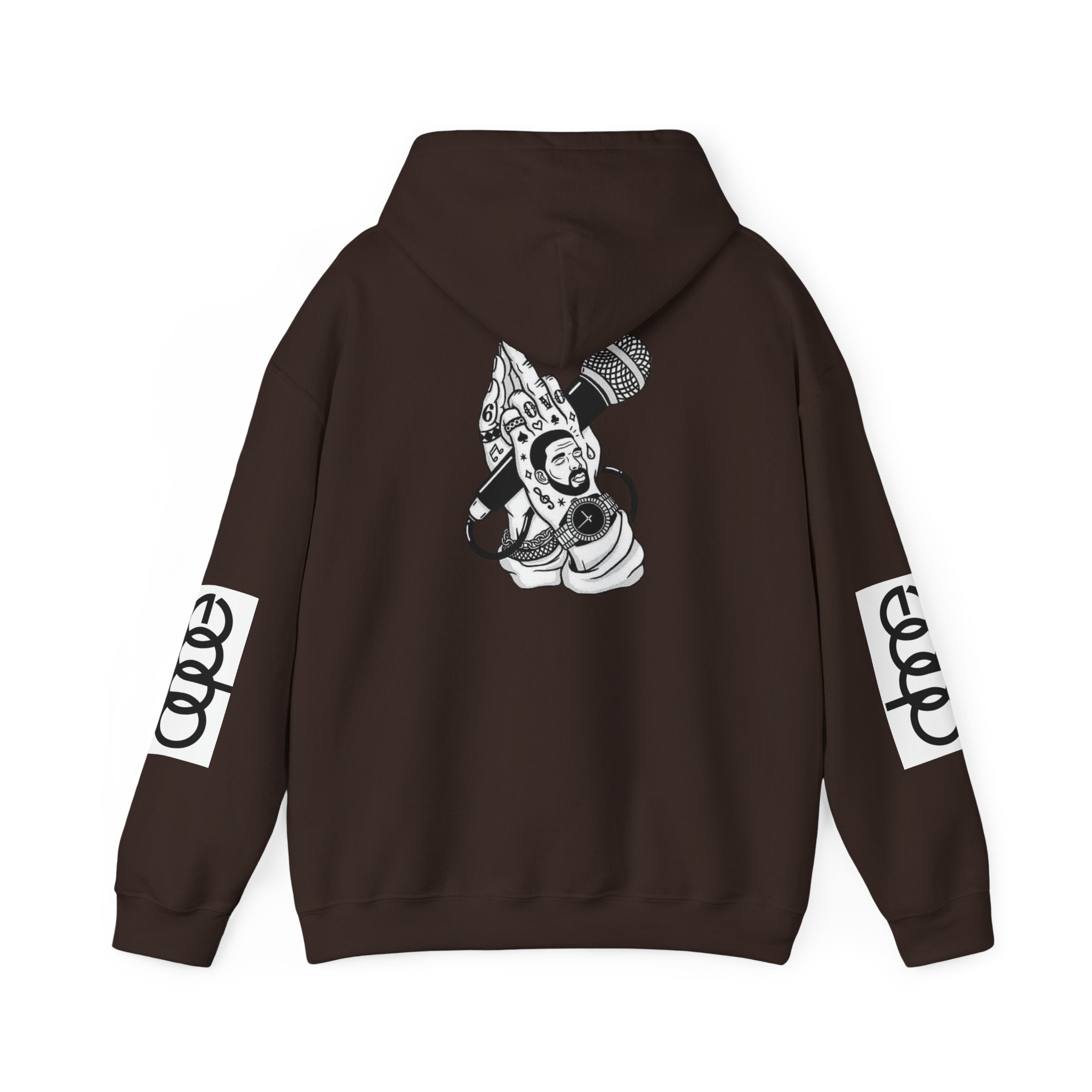 "In Glock We Trust" Cali Rich Hoodie — Streetwear Pistols Graphic Hoodie