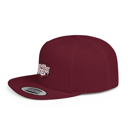 Flat Bill Snapback Hat —  Dirty waters Finest' Embroidered Streetwear Cap