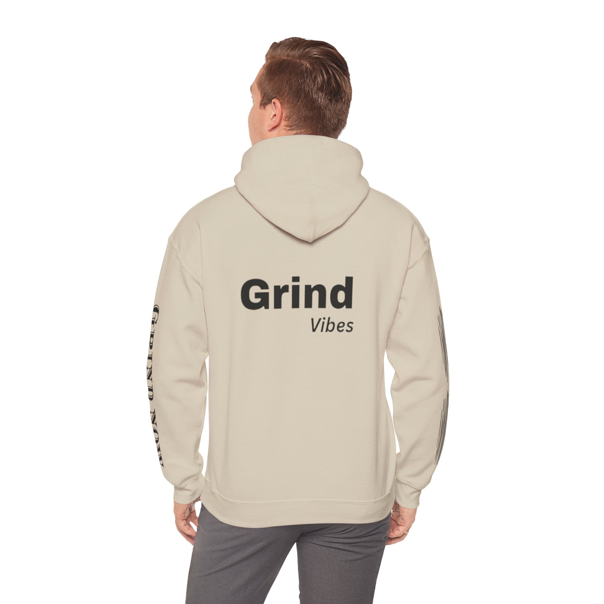 Cali Rich graphic "Grind Now Shine Later" Pullover Hoodie Unisex Heavy Hooded Sweatshirt Cali Rich Clothing