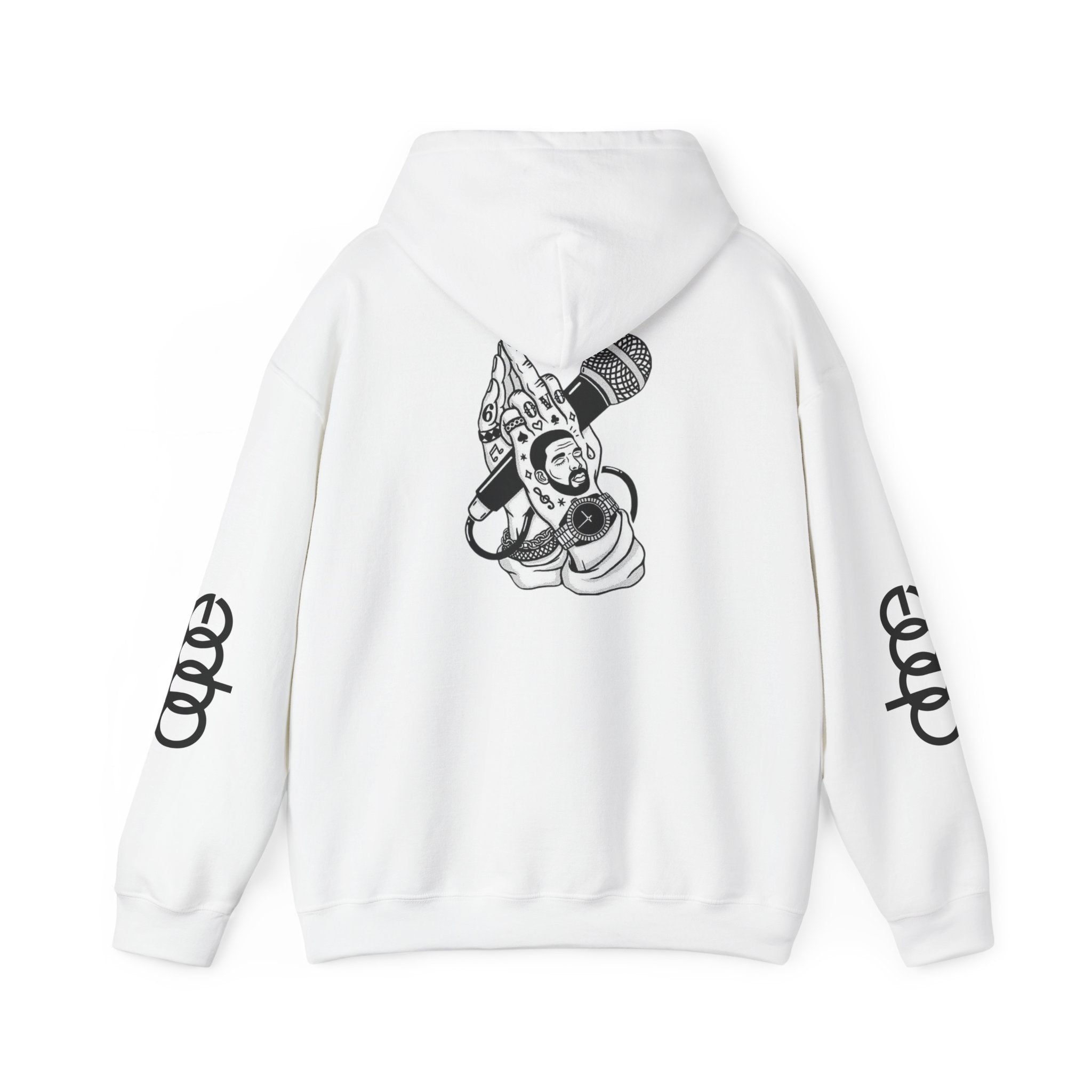 "In Glock We Trust" Cali Rich Hoodie — Streetwear Pistols Graphic Hoodie