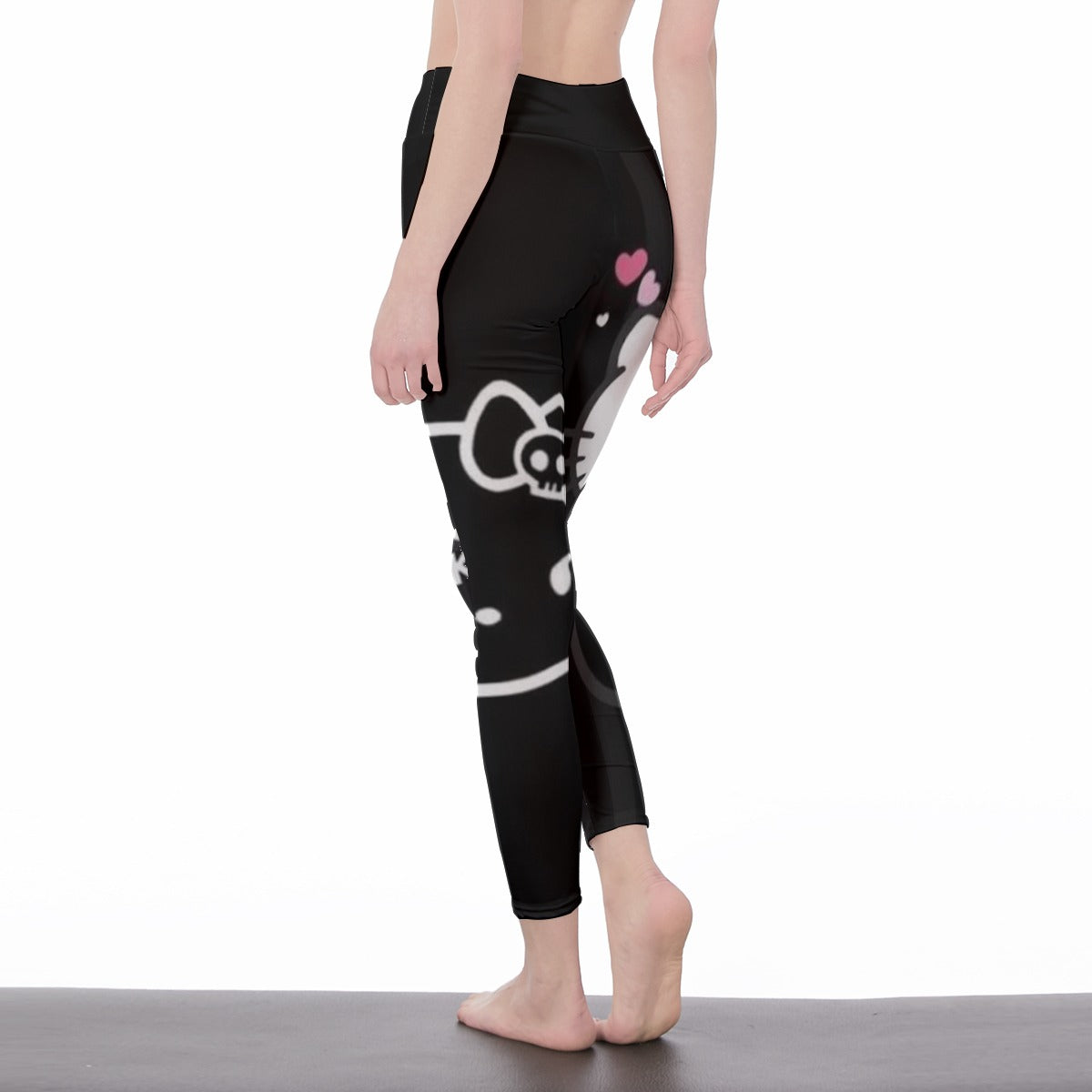 Cali Rich Women's High Waist Leggings - Iconic Urban Graphic