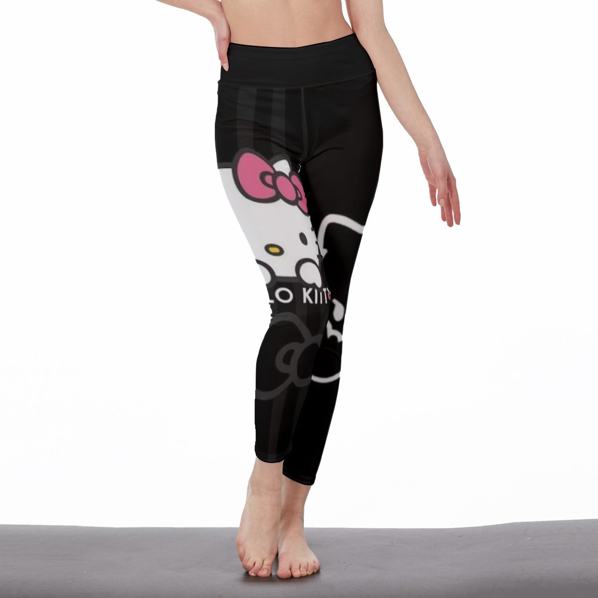 Cali Rich Women's High Waist Leggings - Iconic Urban Graphic