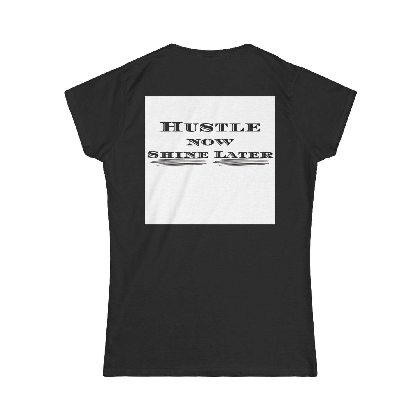 Cali Rich Womens shirt Hustle Now Shine Later Graphic Tee  Motivational Palm Tree Streetwear Shirt