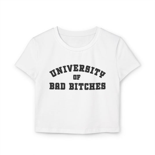 Women's Baby Tee, Bad Bitches Only Tshirt