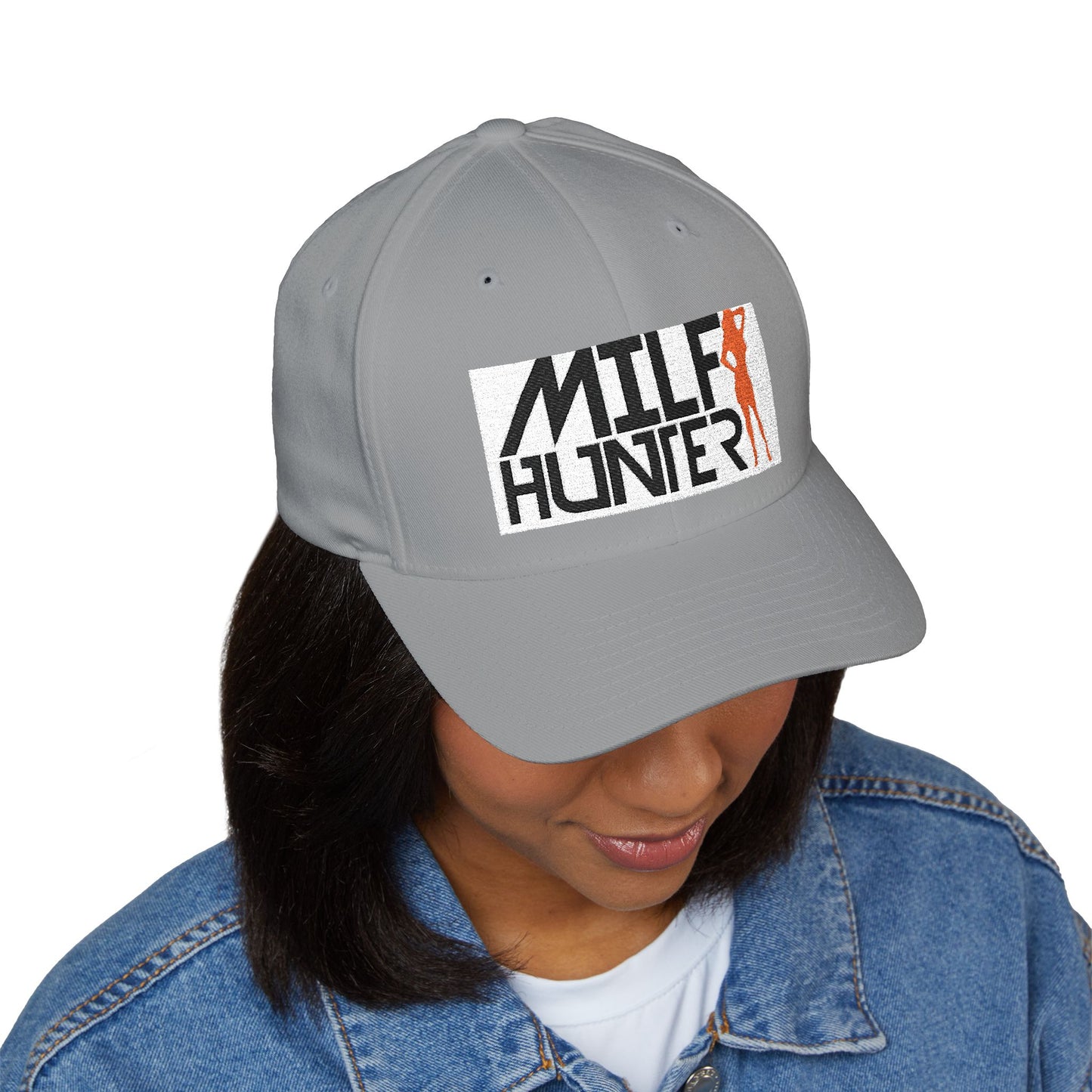 Embroidered 'MILF Hunter' Structured Cap