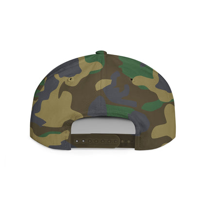 Flat Bill Snapback Hat —  Dirty waters Finest' Embroidered Streetwear Cap
