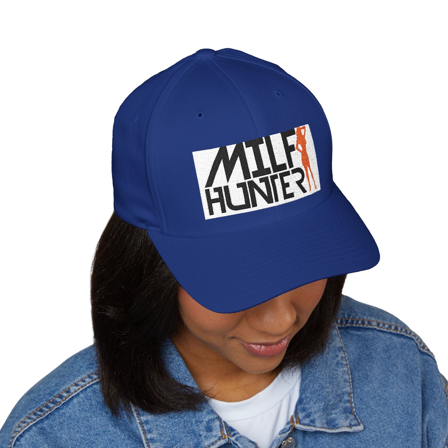 Embroidered 'MILF Hunter' Structured Cap