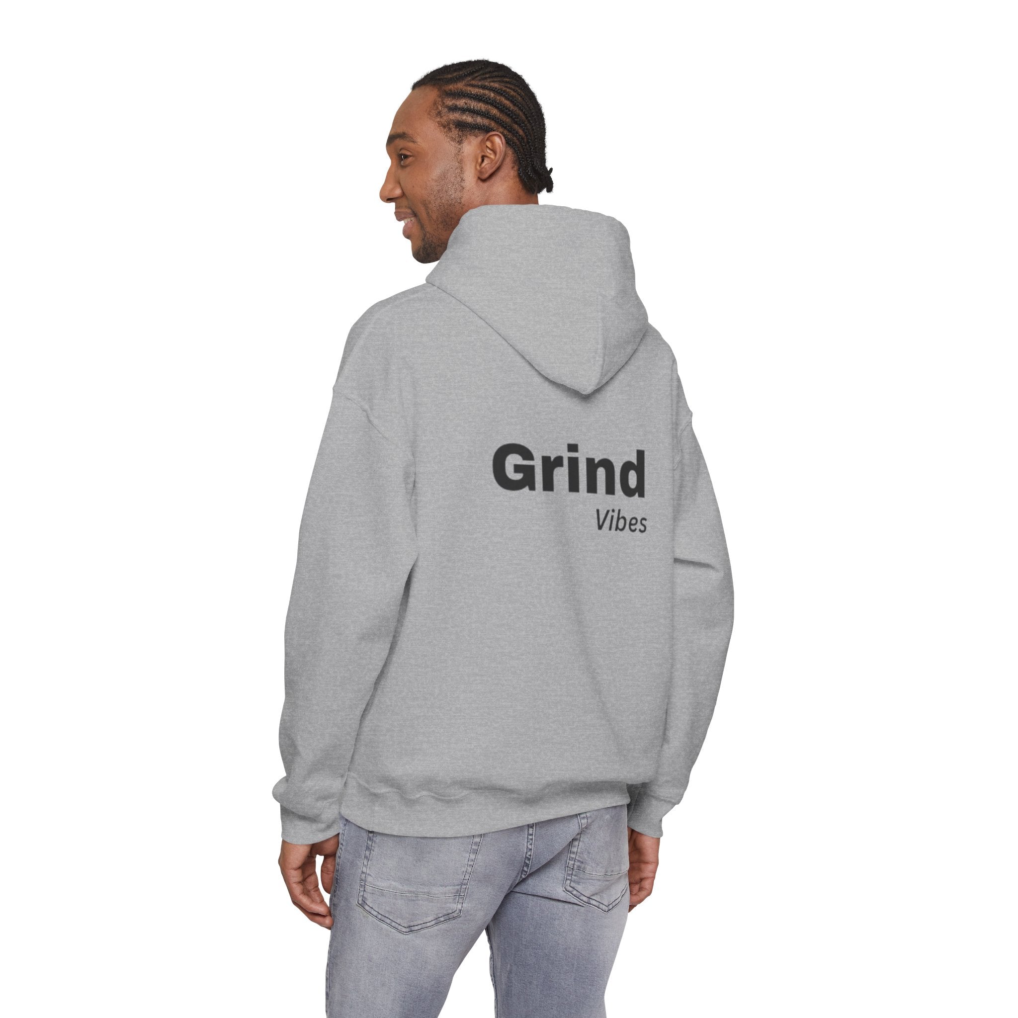 Cali Rich graphic "Grind Now Shine Later" Pullover Hoodie Unisex Heavy Hooded Sweatshirt Cali Rich Clothing