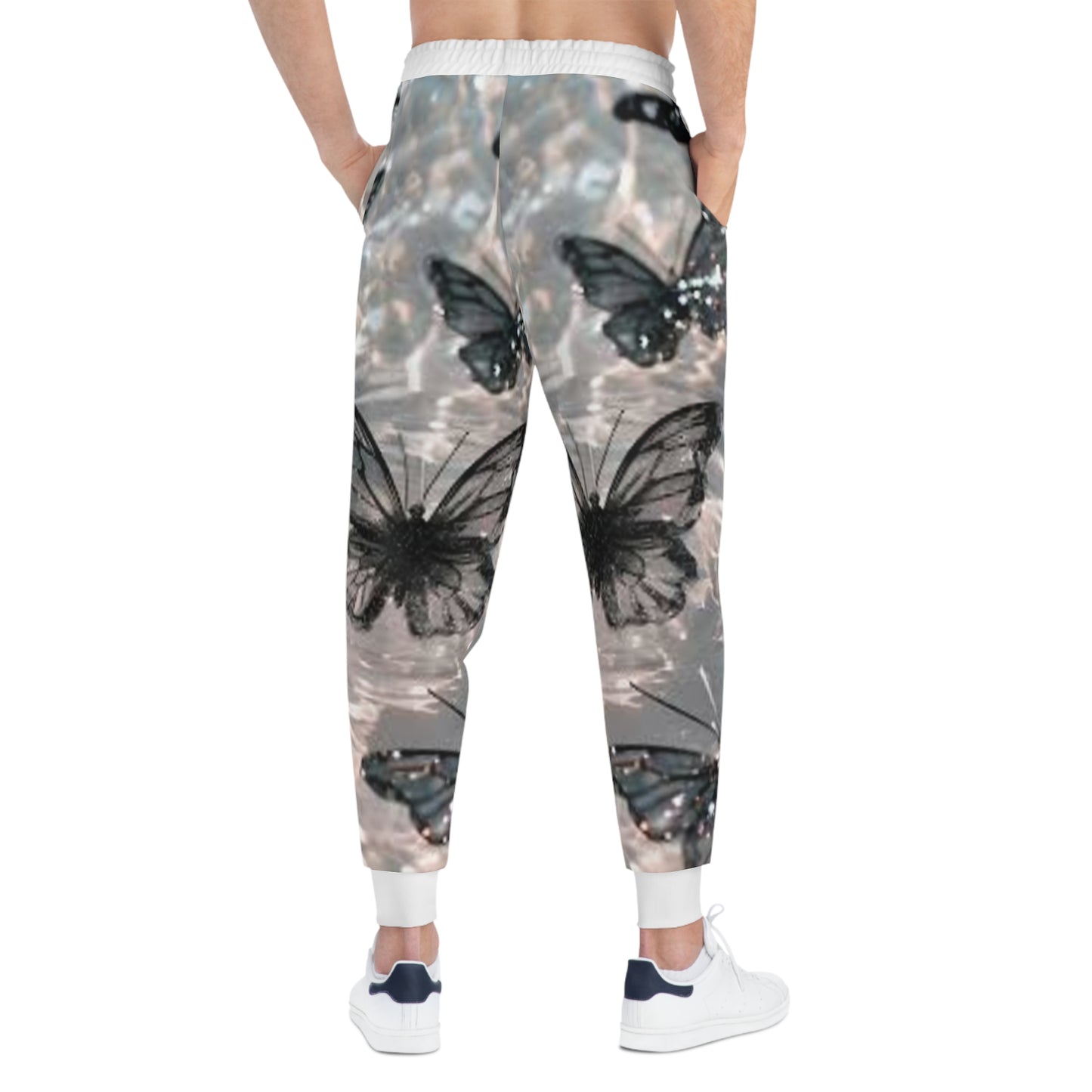 Cali Rich Joggers - Luxury Butterfly All Over Print