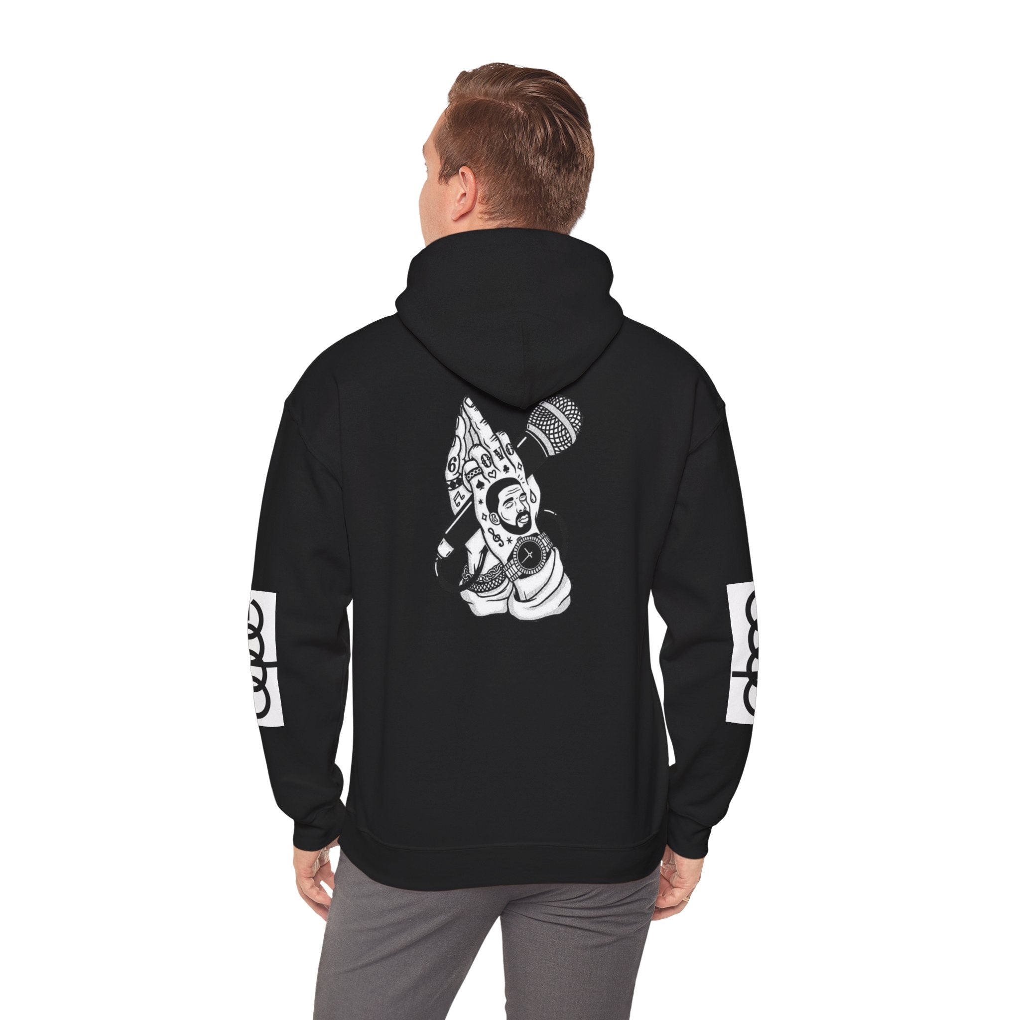 "In Glock We Trust" Cali Rich Hoodie — Streetwear Pistols Graphic Hoodie
