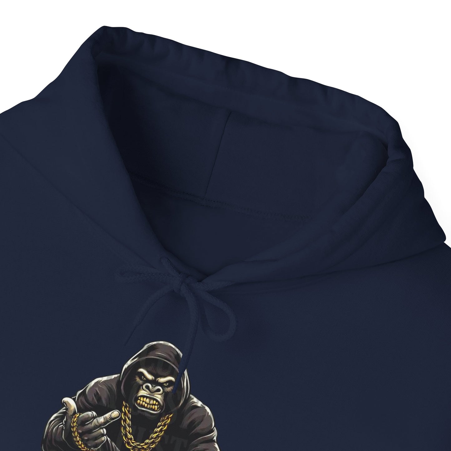 Gangsta Gorilla Hoodie — Urban Streetwear Gorilla Gang Design