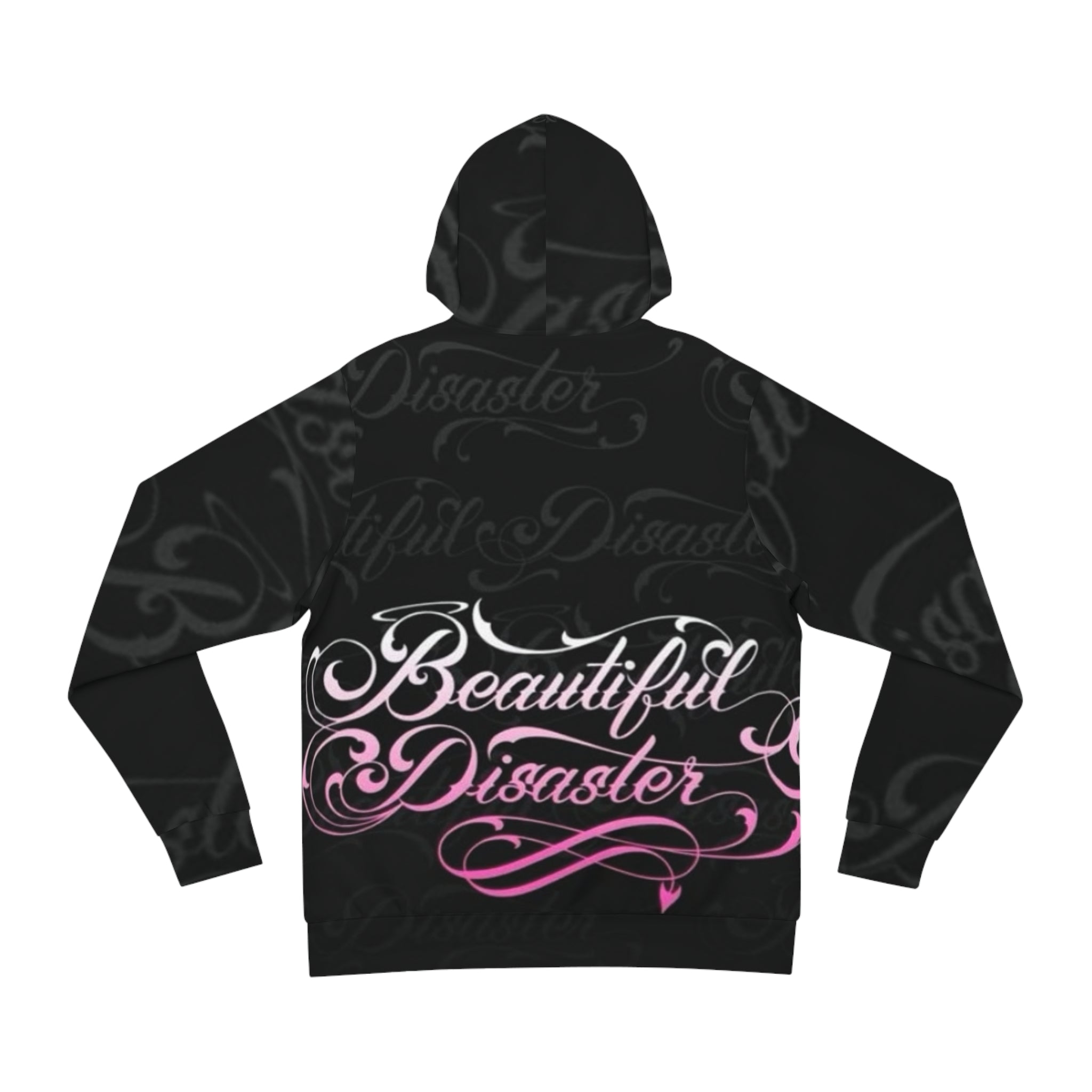 Perfectly Imperfect / Beautiful Disaster Hoodie — Feminine Goth Graphic Fashion Hoodie
