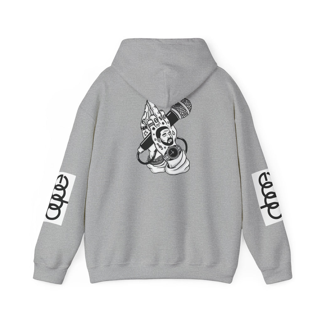 "In Glock We Trust" Cali Rich Hoodie — Streetwear Pistols Graphic Hoodie