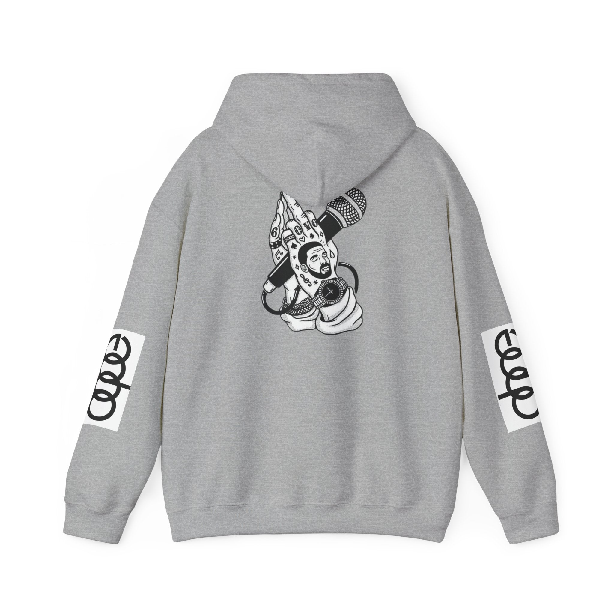 "In Glock We Trust" Cali Rich Hoodie — Streetwear Pistols Graphic Hoodie