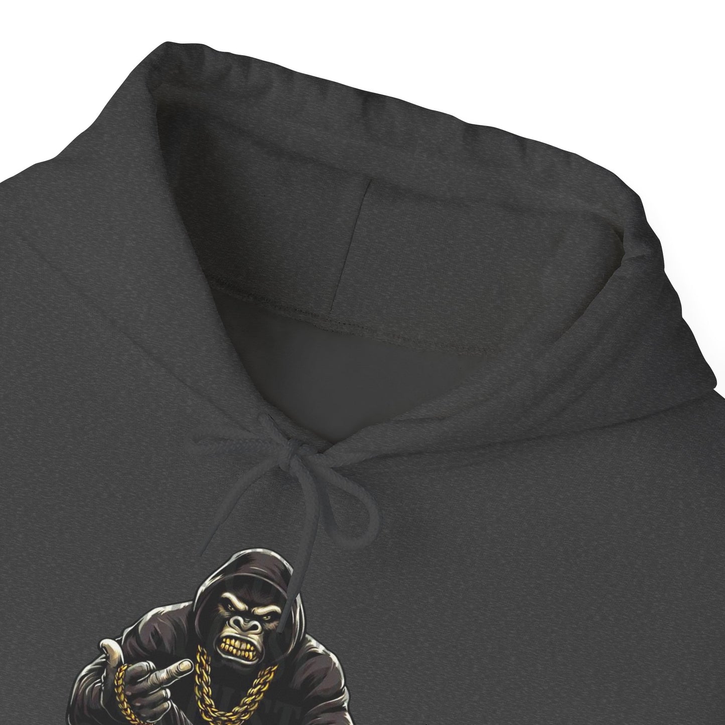 Gangsta Gorilla Hoodie — Urban Streetwear Gorilla Gang Design