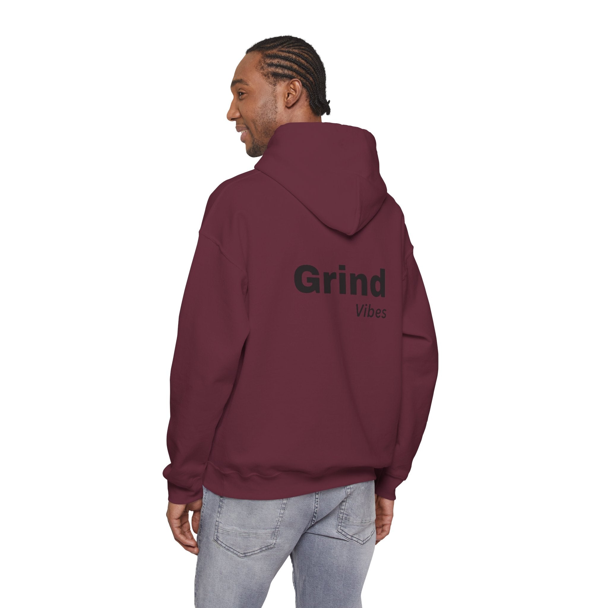 Cali Rich graphic "Grind Now Shine Later" Pullover Hoodie Unisex Heavy Hooded Sweatshirt Cali Rich Clothing