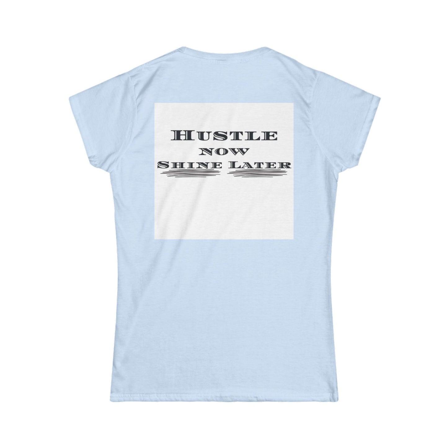 Cali Rich Womens shirt Hustle Now Shine Later Graphic Tee  Motivational Palm Tree Streetwear Shirt