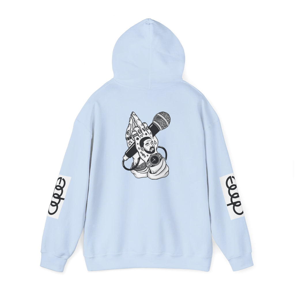 "In Glock We Trust" Cali Rich Hoodie — Streetwear Pistols Graphic Hoodie