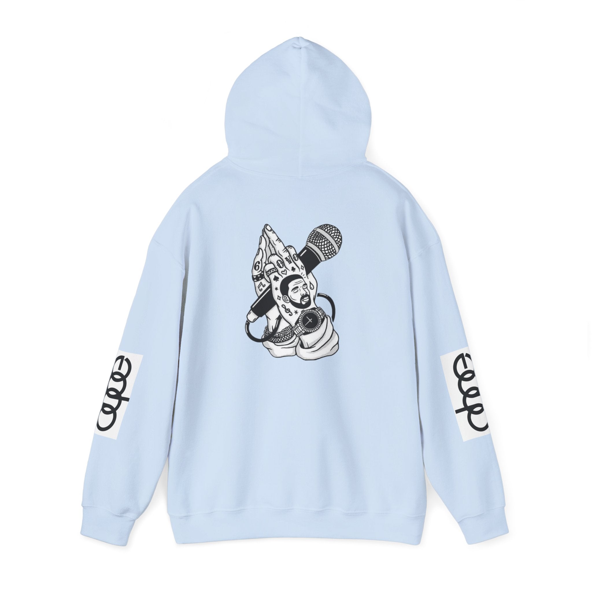 "In Glock We Trust" Cali Rich Hoodie — Streetwear Pistols Graphic Hoodie