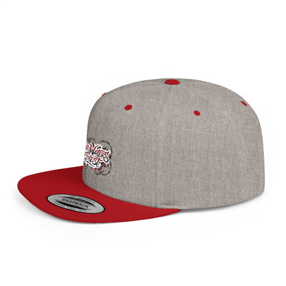 Flat Bill Snapback Hat —  Dirty waters Finest' Embroidered Streetwear Cap