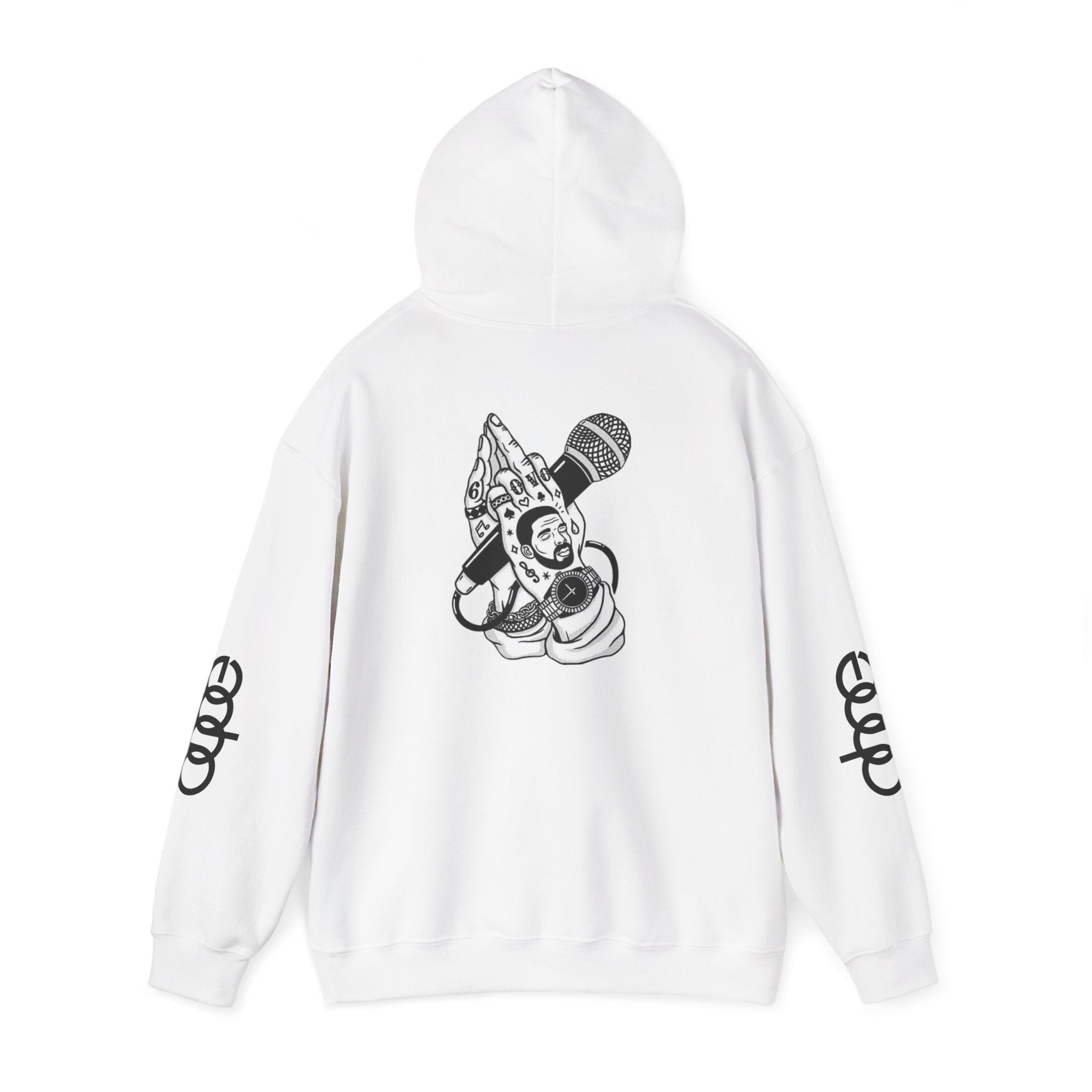 "In Glock We Trust" Cali Rich Hoodie — Streetwear Pistols Graphic Hoodie
