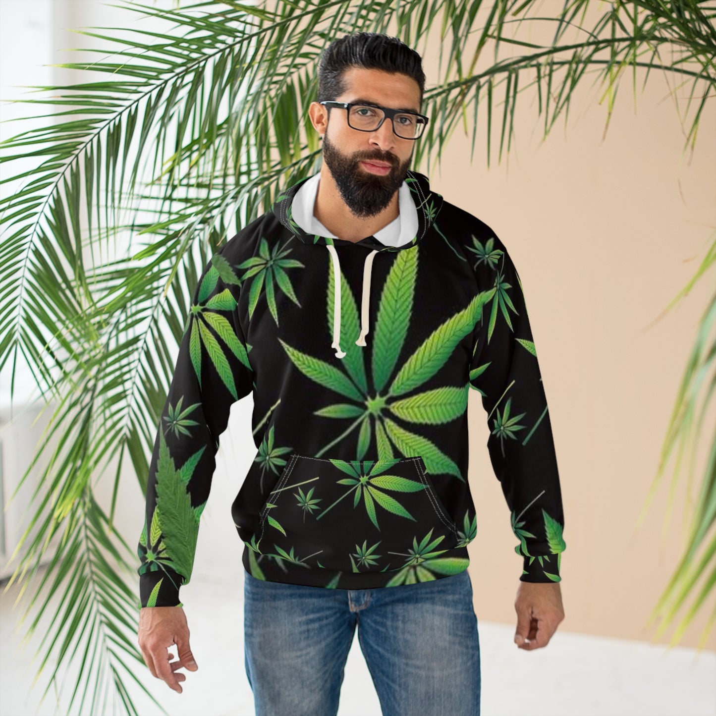 Marijuana Graphic Hoodie — Cannabis Leaf Pullover