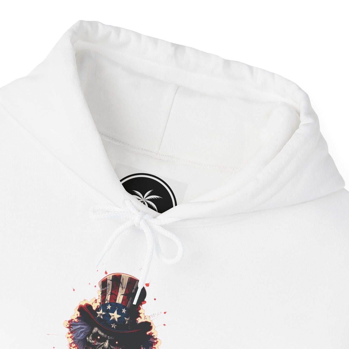 Hoodie — 'I Want You' Skull Graphic & "Can't Play The Player" Back Streetwear Pullover